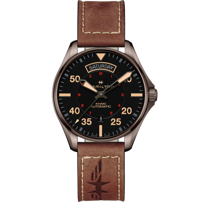 ハミルトン正規品 ハミルトン HAMILTON カーキ アビエーション デイデイト オートKhaki Aviation DAY DATE AUTO H64605531