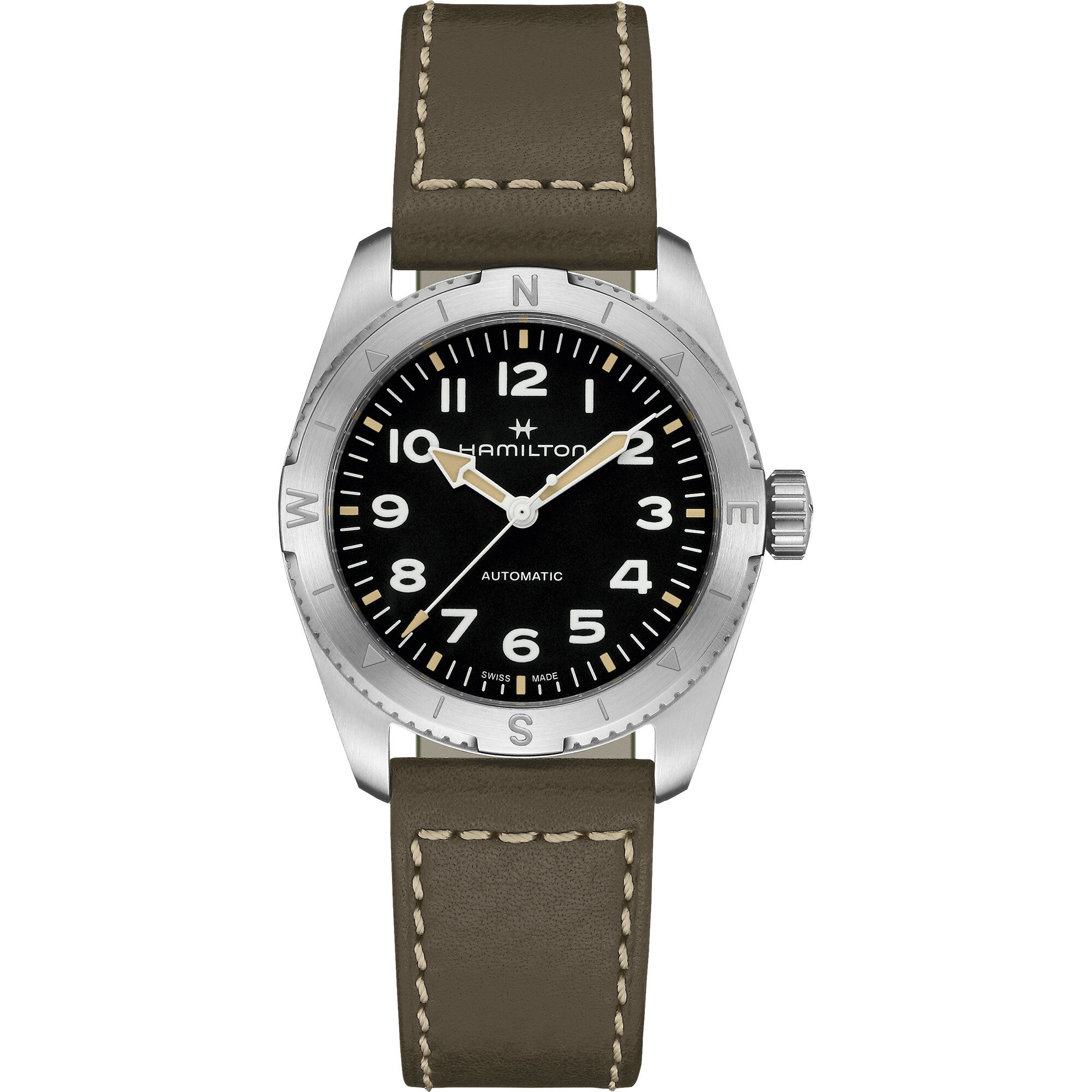 ハミルトン正規品 ハミルトン HAMILTON カーキ フィールド エクスペディション EXPEDITION AUTO 自動巻き 37mm H70225830