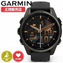 ガーミン スマートウォッチ 腕時計 GARMIN 時計 ガーミン腕時計 ガーミンスマートウォッチ SMARTWATCH メンズ レディース フェニックス8 43mm サファイア AMOLED アモレッド チタン カーボン グレーDLC ブラック 010-02903-27 シリコン ラバー スポーツ ウォッチ GPSウォッチ(2)