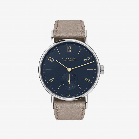 ノモス 腕時計 NOMOS 時計 メンズ グラスヒュッテ Glashutte タンジェント ミッドナイトブルー Tangente midnight blue TN1A1BL2 レザー 革ベルト 革 バンド
