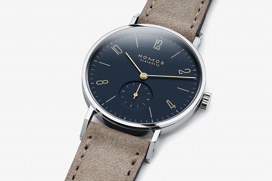 ノモス 腕時計 NOMOS 時計 メンズ グラスヒュッテ Glashutte タンジェント ミッドナイトブルー Tangente midnight blue TN1A1BL2 レザー 革ベルト 革 バンド