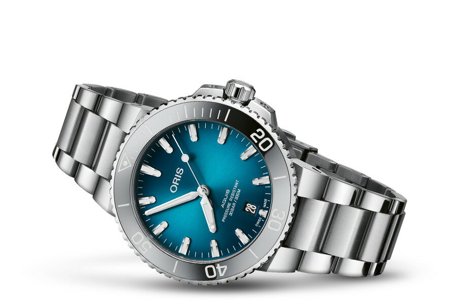 オリス正規品 オリス ORIS アクイス デイト Aquis Date 39.5mm ステンレススティール 733 7732 4155