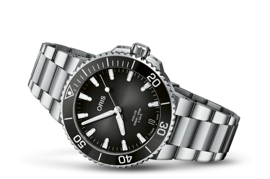 オリス正規品 オリス ORIS アクイス アクイスデイト キャリバー400 Aquis Date Calibre 400 41.5mm ステンレススティール 400 7769 4154