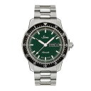 ジン 腕時計 Sinn 時計 メンズ 104.ST.SA.IG パイロットウォッチ 自動巻 26石 28,800振動 駆動38時間 耐磁性4,800A/m デイデイト表示 20気圧防水 ステンレススチール メタル バンド