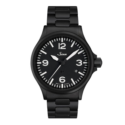 ジン 腕時計 Sinn 時計 メンズ 856.B.S 自動巻 25石 28,800振動 ブラックPVD加工 駆動42時間 デイト表示 20気圧防水 ステンレススチール メタル バンド ジン 腕時計 Sinn 時計 メンズ 856.B.S 自動巻 25石 28,800振動 ブラックPVD加工 駆動42時間 デイト表示 20気圧防水 ステンレススチール メタル バンド