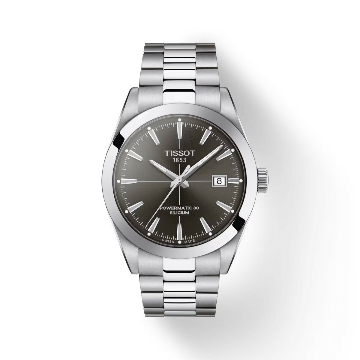 ティソ正規品 ティソ TISSOT ジェントルマン パワーマティック80 シリシウム Gentleman Powermatic 80 Silicium 直径40MM オートマティックムーブメント 最長80時間パワーリザーブ インターチェンジャブルクイックリリースブレスレットT127.407.11.061.01