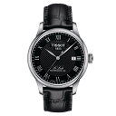 ティソ 腕時計 TISSOT 時計 メンズ ル・ロックル パワーマティック 80 LE LOCLE Powermatic T006.407.16.053.00 レザー 革ベルト 革 バンド(2)