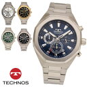【アウトレット】【訳あり:A】【正規品】TECHNOS テクノス 腕時計 T6C20シリーズ メンズ クォーツ オールステンレス クロノグラフ T6C20SB ...