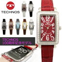 【アウトレット】【訳あり:A】【正規品】TECHNOS テクノス100周年記念モデル 腕時計 T9935シリーズ レディース クォーツ 三針 キラキラベゼル T9935SS SW SR SB SI PB BW GS ブラック ゴールド ブラウン アイスブルー シルバー ピンクゴールド レッド