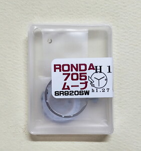 【RONDA(ロンダ)】ムーブメント705 3針3時窓