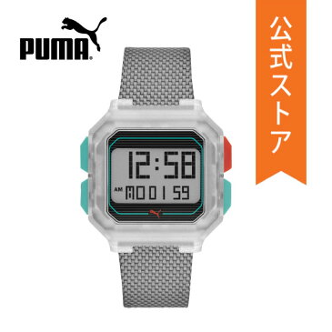 【50％OFF】2019 秋の新作 プーマ 腕時計 メンズ PUMA 時計 デジタル P5021 REMIX 公式 2年 保証