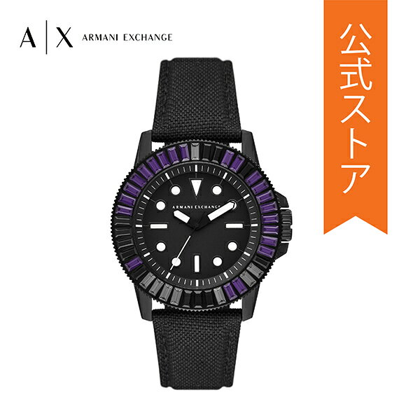 【30%OFF】アルマーニ エクスチェンジ 腕時計 アナログ ブラック メンズ ARMANI EXCHANGE 時計 AX1857 LEONARDO 公式 生活 防水 誕生日 ブランド プレゼント 記念日 ギフト ブランド