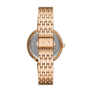 2021冬の新作アルマーニエクスチェンジ腕時計アナログローズゴールドレディースARMANIEXCHANGE時計AX5912ZOE公式2年保証
