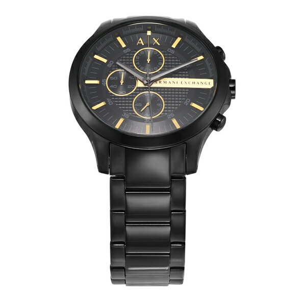 エンポリオアルマーニ AR2022 腕時計（メンズ） アルマーニエクスチェンジ 腕時計 アナログ メンズ ブラック ステンレススチール AX2164 2015 春 ARMANI EXCHANGE 公式