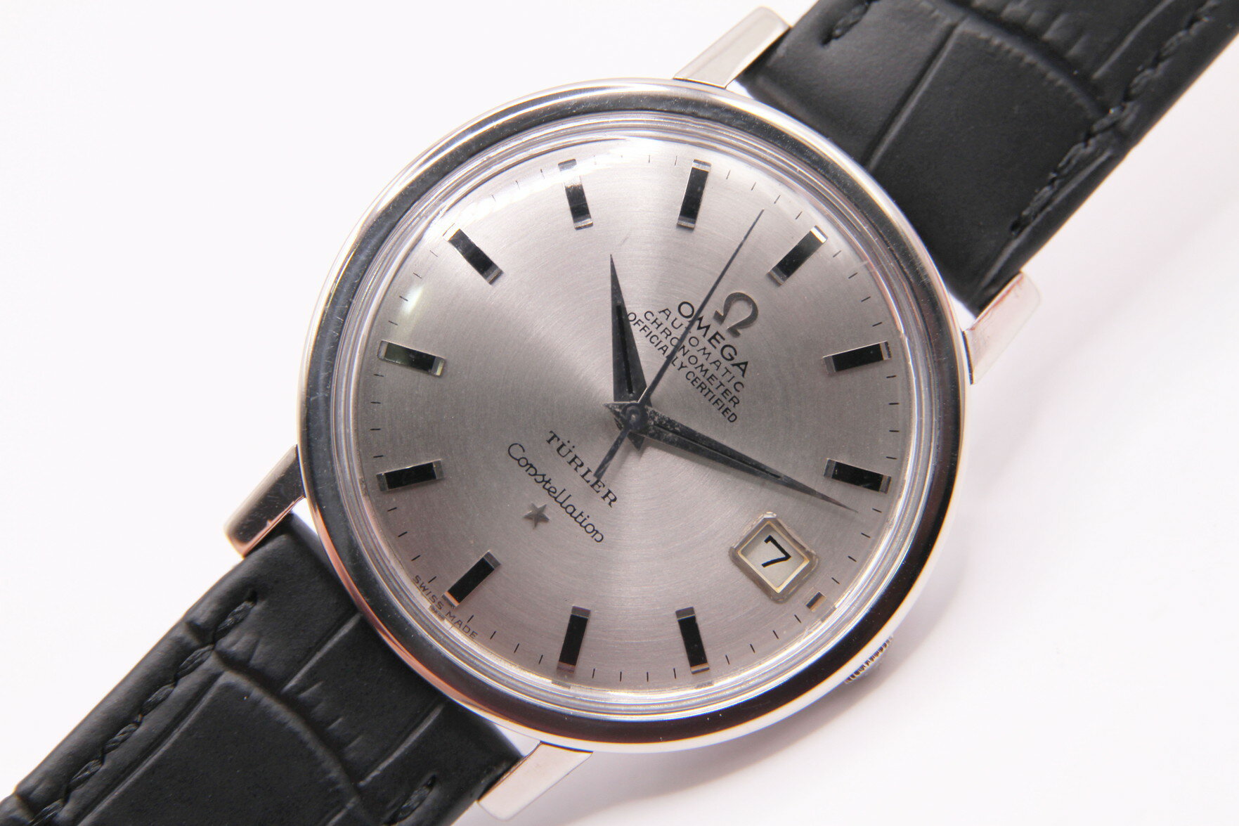 【動画あり】K18WG コンステレーション クロノメーター チューラー Wネーム / OMEGA CONSTELLATION CHRONOMETER REF.168.004/14 CAL.564【アンティーク】【ヴィンテージ】