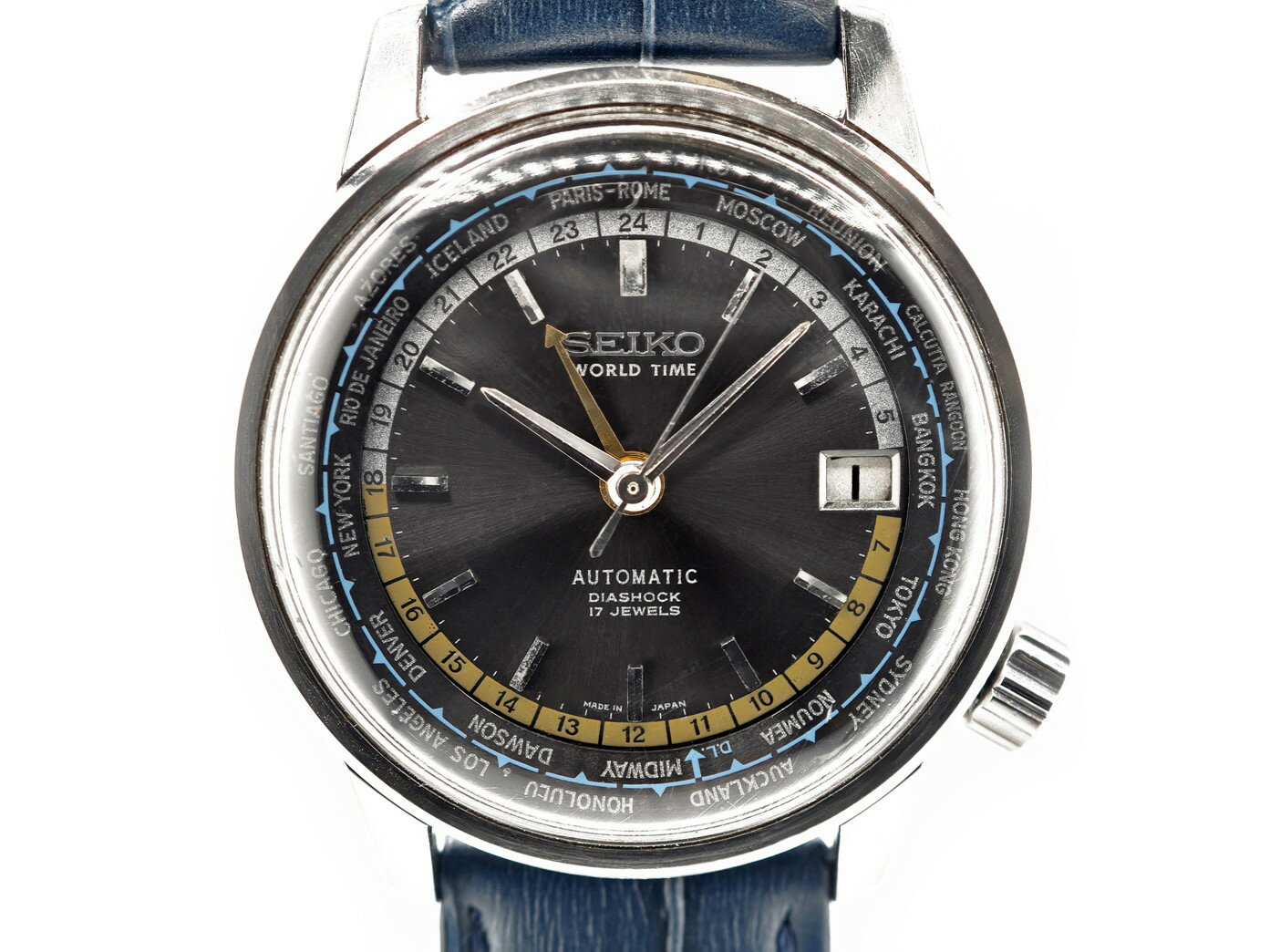 セイコー セイコー ワールドタイム 聖火マーク Ref.6217-7000 / SEIKO World Timer Cal.6217A