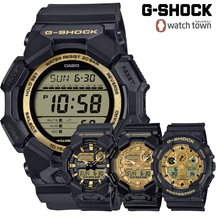 カシオ CASIO G-SHOCK Black and Gold Series GD-010GB-1A9JF GA-010GGB-1A9JF GA-010GB-1A9JF GA-100G..