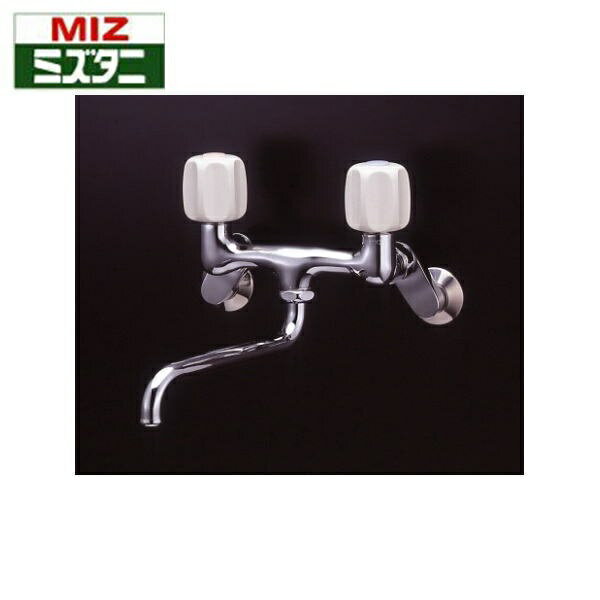 K13-436 ミズタニバルブ MIZUTANI 壁付2ハンドル混合栓 一般地仕様 送料無料