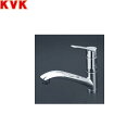 KM5031ZTTN KVK流し台用シングルレバー式シャワー付混合水栓 寒冷地仕様 分岐孔付 送料無料