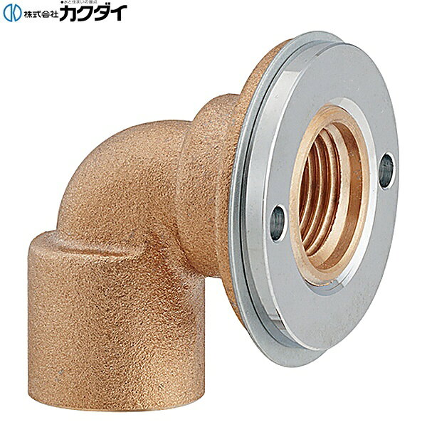 カクダイ [KAKUDAI] 648-321 厨房シンク取出し金具 ●はさみ込み厚1ミリ以下 ●取付穴径30ミリ 材質: 青銅KAKUDAI 648 321