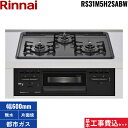 基本工事費込セット RS31M5H2SABW/13A リンナイ RINNAI ビルトインコンロ 60cm幅 メタルトップ 都市ガス 無水片面焼グリル 送料無料