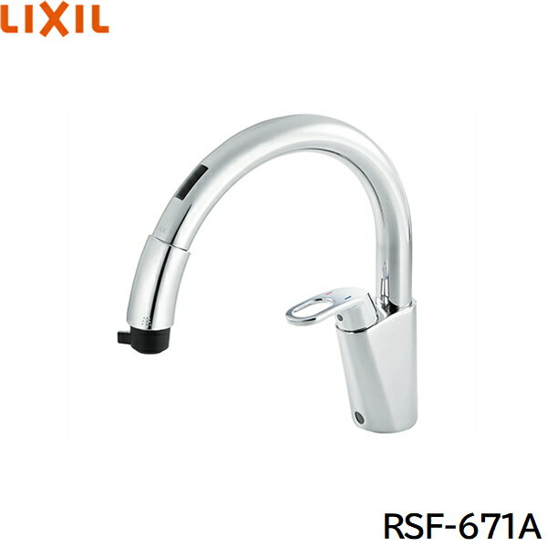 Rakuten - RSF-671A リクシル LIXIL/INAX キッチン用タッチレス混合水栓 ハンドシャワー付 一般地仕様 送料無料