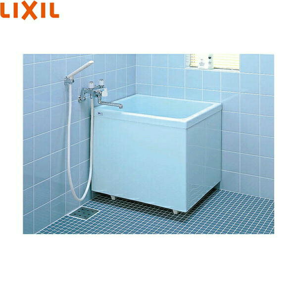 PB-762CSM/410 リクシル LIXIL/INAX ポリーナ浴槽 FRP製・760サイズ 巻フタ付 三方全エプロン 送料無料