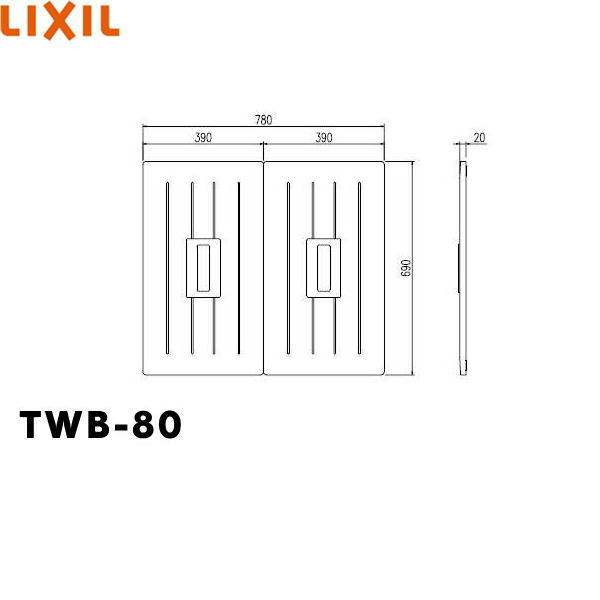 TWB-80 NV LIXIL/INAX Ct^(21g) 