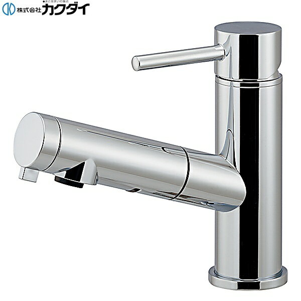Rakuten - 184-030A-CH カクダイ KAKUDAI シングルレバー引出し混合栓 送料無料