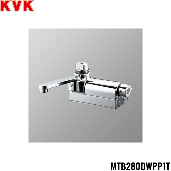 Rakuten - MTB280DWPP1T KVK浴室用水栓 定量止水付デッキ型サーモスタット混合栓 吐水口168mm 寒冷地仕様 送料無料