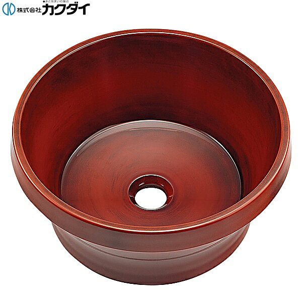 カクダイ [KAKUDAI] 265-004A-BR オーバーカウンター手洗器 ●質量2kg ●陶器製に比べて軽量なため、輸送費用の軽減や破損トラブルの可能性を低減できます。 材質: ABS製KAKUDAI 265 004A BR