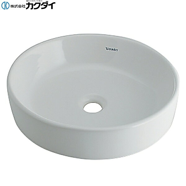 カクダイ [KAKUDAI] DU-2321440000 置型洗面ボウル ●固定金具付き 材質: 陶器製KAKUDAI DU 2321440000
