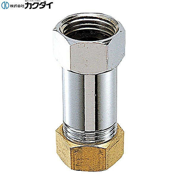 カクダイ [KAKUDAI] 101-028 立水栓用逆止弁 ●外径12.7ミリ給水管用 ●両端パッキン付き(ナット側はさしこみパッキン) 材質: 黄銅、POM(弁体)KAKUDAI 101 028
