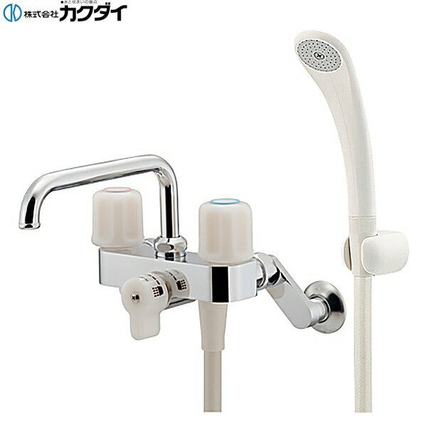 Rakuten - 137-800 カクダイ KAKUDAI 2ハンドルシャワー混合栓 送料無料