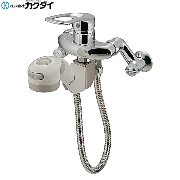 Rakuten - 192-145 カクダイ KAKUDAI シングルレバー混合栓 シャワーつき 送料無料