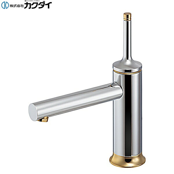 カクダイ [KAKUDAI] 716-013A-CH 立水栓 ●取付穴径22~28ミリ・厚5~35ミリ ●先端金具取付ネジM18×1.0KAKUDAI 716 013A CH