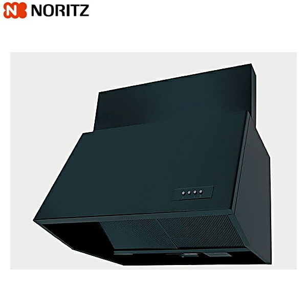NFG9B06BA ノーリツ レンジフード ブーツ型 シロッコファン 90cmタイプ ブラック 前幕板200mm 送料無料