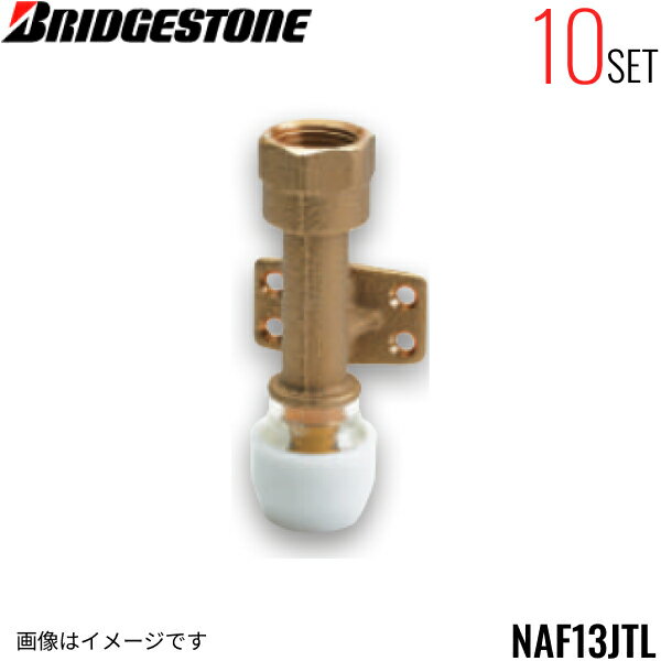 NAF13JTL 10個セット ブリヂストン BRIDGESTONE プッシュマスター アダプター継手 座付メスアダプター テーパーねじ品 送料無料