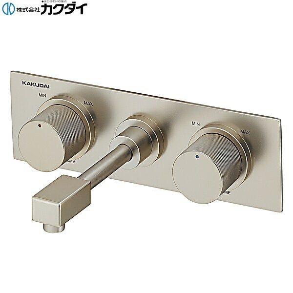 樂天商城 - 129-100A-MN カクダイ KAKUDAI 壁ユニット混合栓 送料無料