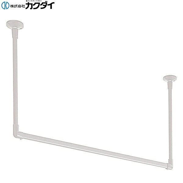 乐天商城 - 252-001B-W カクダイ KAKUDAI ランドリーハンギングバー ワイド 送料無料