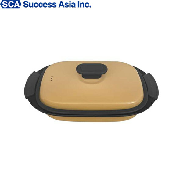 SA038BG サクセスアジア Success Asia レンジクッキング 角鍋 電子レンジで焼く、蒸す、煮る 分解 丸洗い可能 食器洗浄機対応 送料無料