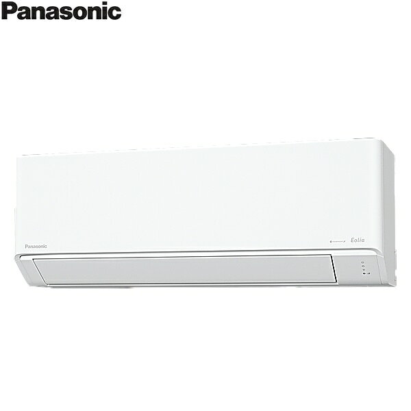 パナソニック[Panasonic]エオリア Jシリーズ 2026年モデル CS-406DJ2-W ナノイーX搭載のスタンダードモデル 室外機: CU-406DJ2 リモコン 適用畳数: おもに14畳用 電源: 単相200V 冷房能力: 4.0kWPANASONIC CS 406DJ2 W