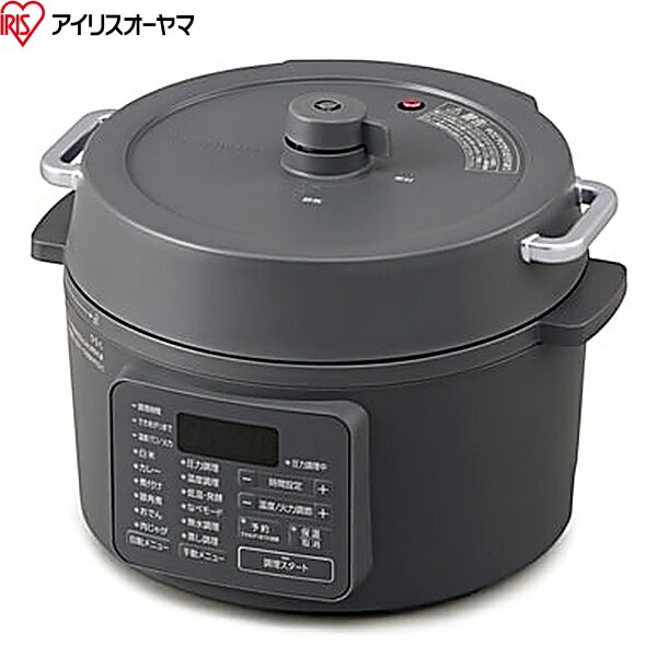 PC-MB3-H アイリスオーヤマ IRISOHYAMA 電気圧力鍋 3L グレー 送料無料