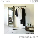 IHR-W-UC コレンド COLLEND アイアンハンガーラック ワイド 送料無料(3)