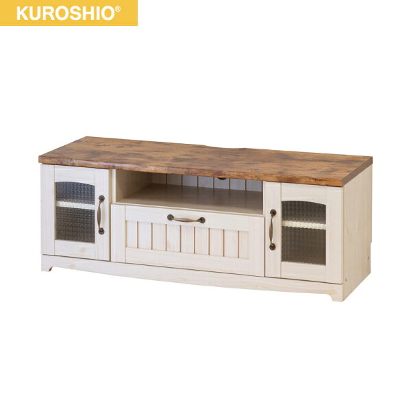 Rakuten - 21353 クロシオ KUROSHIO カントリー テレビ台 W105 送料無料