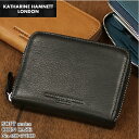 キャサリンハムネットロンドン 革小銭入れ メンズ KATHARINE HAMNETT LONDON キャサリンハムネットロンドン SOFT ソフト コインケース 小銭入れ ブランド 普段使い タウン デイリー ビジネス カジュアル オシャレ 牛革 本革 レザー ソフトレザー 革 人気 財布 サイフ さいふ メンズ 490-57000