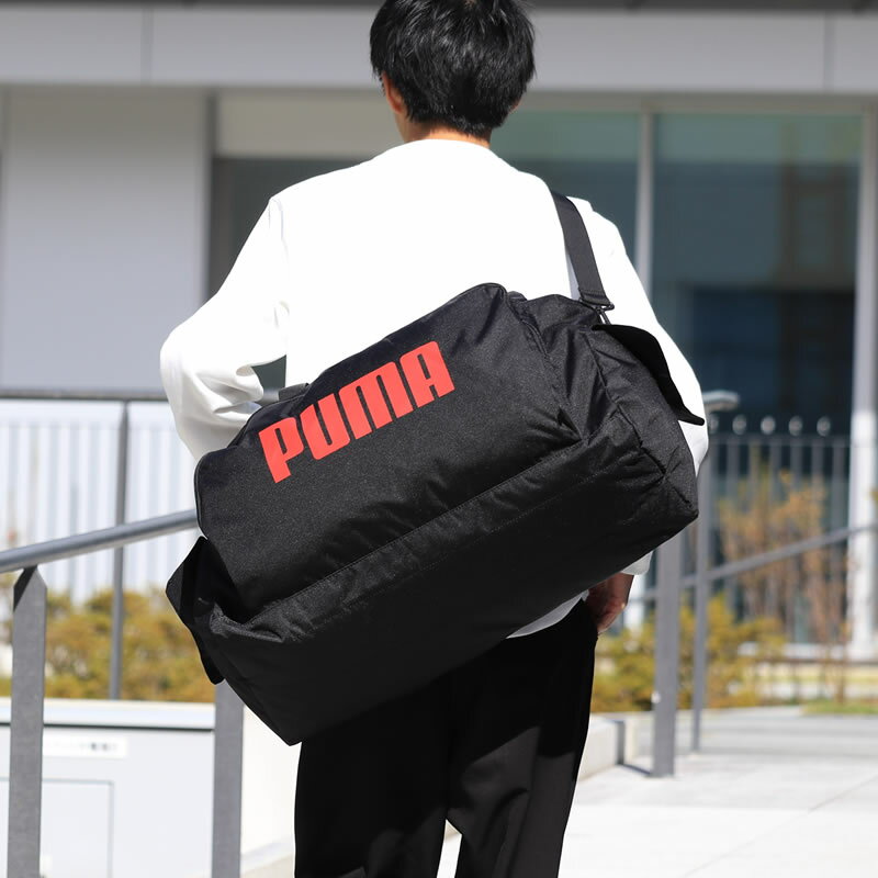 PUMA プーマ ボストンバッグ 修学旅行 小学生 旅行 メンズ レディース 大容量 旅行 女子 男子 トラベル スポーツ ブランド かわいい おしゃれ ジム ショルダーバッグ 2WAY 50L 5泊 4泊 3泊 2泊 林間学校 J20129