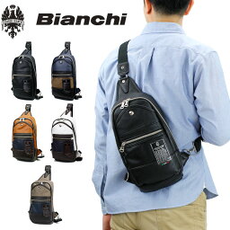 ビアンキ ボディバッグ メンズ ボディバッグ ビアンキ Bianchi メンズ レディース 男女兼用 正規品 送料無料 ワンショルダーバッグ 斜めがけバッグ TBPI-02 イタリア名門自転車メーカーのカジュアルボディバッグ ボディバック 旅行 ワンショルダー 黒 紺 A5 人気