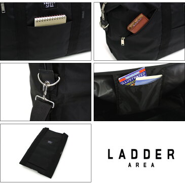 【ボストンバッグ】LADDER AREA 大容量 ボストンバッグ 50cm 11709 【デカボストン 2WAY メンズ レディース 学生 ビジネス 専門学校 スタイリスト 出張 旅行 27L ショルダーバッグ 人気 プレゼントに】