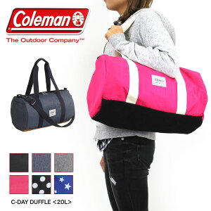 ボストンバッグ コールマン Coleman C Day Duffle l 2way ミニボストン ダッフルバッグ ボストン ドラム ドラム型 レディース メンズ 斜めがけバッグ 部活 通学 軽量 軽い マザーズバッグ カジュアル 普段使い 斜めがけ タウンユース ブランド プレゼントのおすすめ